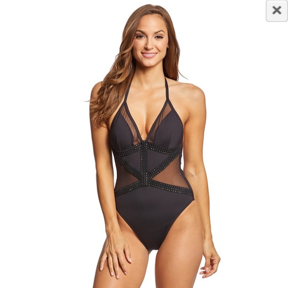 Kenneth Cole Other - Kenneth Cole drama queen one piece swimsuit size M
